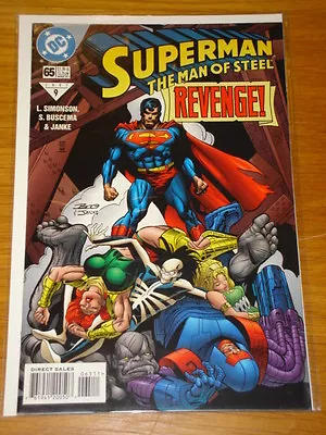 Buy Superman Man Of Steel #65 Dc Comic Near Mint Condition March 1997 • 2.99£