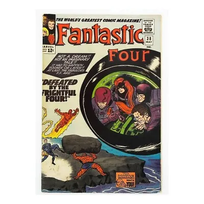 Buy Fantastic Four (1961 Series) #38 In Fine + Condition. Marvel Comics [n& • 155.59£