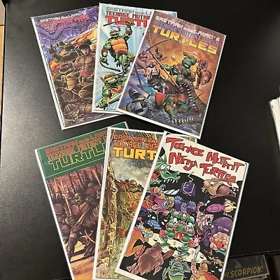 Buy Teenage Mutant Ninja Turtles Comic Lot. 1989-1991. Vf-. 18, 25, 31, 33, 37, 40. • 23.32£