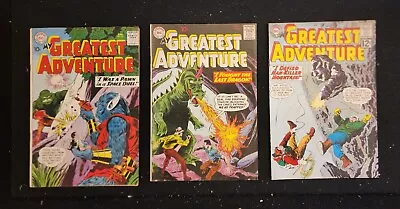 Buy My Greatest Adventure #42 + 49 + 73 (DC Comics 1960) F- Joe Kubert • 70.87£