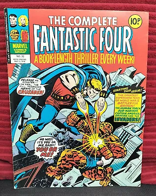 Buy Comic Bronze Age The Complete Fantastic Four #32 May 1978 Marvel Very Fine • 2£