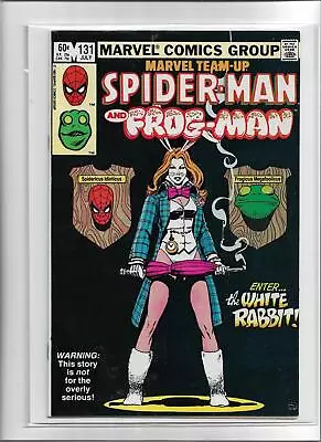 Buy Marvel Team-up Starring Spider-man And Frogman #131 1983 Very Fine 8.0 2192 • 17.22£
