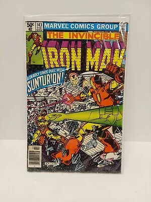 Buy The Invincible Iron Man Comic #143 A Deadly Space Duel With Sunturion! • 1.19£