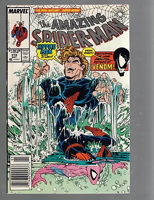 Buy Amazing Spider-Man #315 Newsstand VF- Second Appearance Of Venom • 26.91£