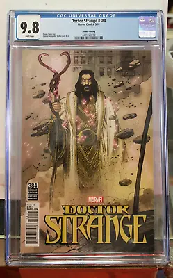 Buy DOCTOR STRANGE #384 CGC 9.8 2nd Print 1st VOID SYMBIOTE Donny Cates Marvel 2018 • 135.06£