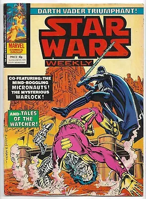 Buy Star Wars Weekly #69 VG (1979) Marvel Comics UK • 3.25£