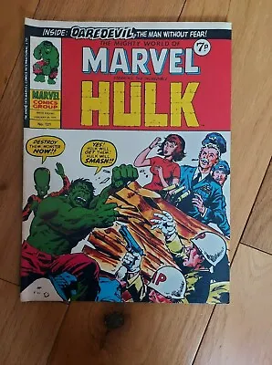 Buy Mighty World Of Marvel Incredible Hulk 121 • 4.75£