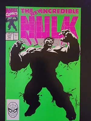 Buy Incredible Hulk #377A.D (1962 Marvel 1st Series)-First Printing-VF • 32.13£
