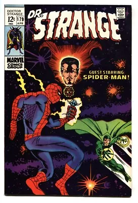 Buy Doctor Strange #179 Comic Book 1969- Marvel Comics- Spider-man-Ditko Art • 232.35£