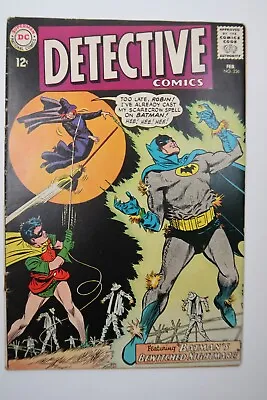 Buy Detective Comics #336 Carmine Infantino Cover Art 1964 Silver Age DC Comics G/G+ • 28.12£