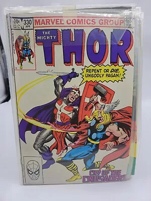 Buy THOR #330 - APR 1983 - 1st CRUSADER APPEARANCE! - CENTS COPY! • 6.40£