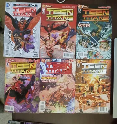 Buy Teen Titans 0, 1-30 + Annual 1, 2, 3 COMPLETE SERIES New 52! Tim Drake Red Robin • 38.55£