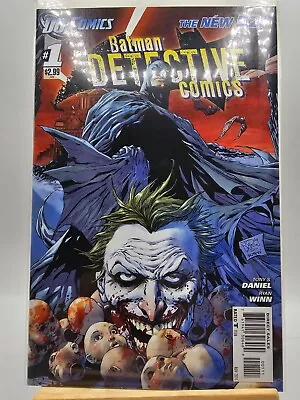 Buy BATMAN DETECTIVE COMICS #1 DC NEW 52 November 2011 FIRST PRINT TONY DANIEL JOKER • 11.99£