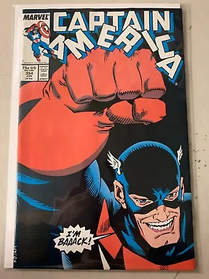 Buy Captain America #354 1st US Agent 8.0 (1989) • 18.97£