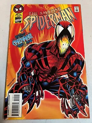 Buy Amazing Spider-man 410 1st Spider Carnage - High Grade Marvel • 31.62£