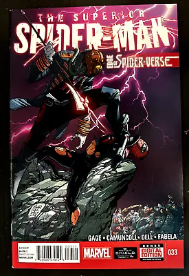 Buy Superior Spider-Man #33 Edge Of Spider-Verse Tie-In (Marvel 2014) NM- • 12.61£