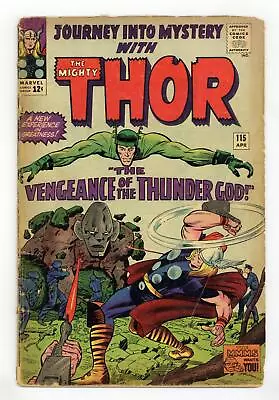 Buy Thor Journey Into Mystery #115 GD+ 2.5 1965 • 24.10£