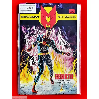 Buy MiracleMan # 1   1st Issue 1st Print Alan Moore YELLOW SALE BACK 1985 (Lot 2304 • 304.92£