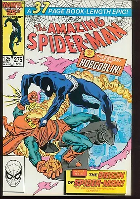 Buy Amazing Spider-man #275 April 1986 High-grade+ Hobgoblin Rose Kingpin 28108 • 31.62£
