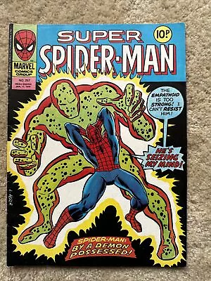 Buy SUPER SPIDER-MAN Comic - No 257 - Date 11/01/1978 - Marvel • 8.95£