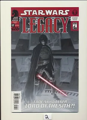 Buy Star Wars Legacy #17! 1st Cade Skywalker As Sith! Dark Horse Comics! RARE! WOW! • 79.49£