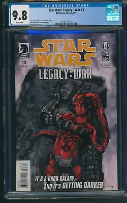 Buy Star Wars Legacy War #3 CGC 9.8 Dark Horse Comics 2011 • 63.99£
