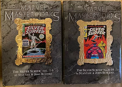 Buy Silver Surfer Marvel Masterworks Vol 1 And 2 Variant Ed (15 And 19) RARE  • 178.42£