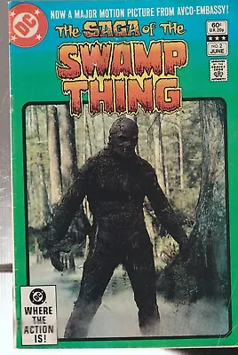 Buy Dc Comics Saga Of The Swamp Thing #2 (1982) 1st Print F • 3.95£