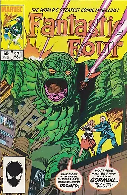 Buy Fantastic Four # 271 (Oct. 1984, Marvel) 1st App Of Gormuu; NM- (9.2) • 5.93£