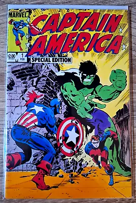 Buy Captain America Special Edition #1 &2 : Jim Steranko Set -Marvel Comics VF+ • 16.95£