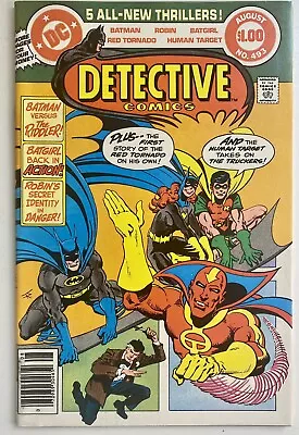 Buy Detective Comics 493 1st Swashbuckler App Vs Riddler Batgirl Red Tornado Com • 15.76£