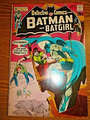 Buy Detective Comics #410 Neal Adams Key F Batman Batgirl Solo Gotham 1st Flippy DC • 48.54£