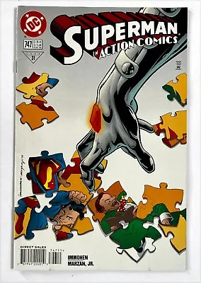 Buy Superman In Action Comics Comic Book #747 August 1998 • 2.37£