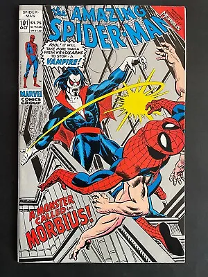 Buy Amazing Spider-Man #101 - 1st Morbius Marvel Comics 2nd Print • 12.13£