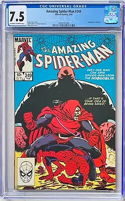 Buy Amazing Spider-Man #249 CGC 7.5. Hobgoblin Vs Kingpin!!. • 35£