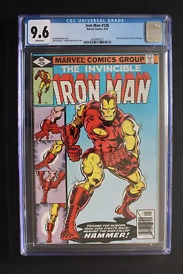 Buy Iron Man #126 Classic IM Suit-Up TOS #39 Homage-c 1979 Hammer  1st Ling CGC 9.6 • 141.52£