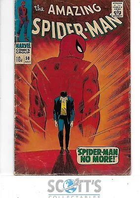 Buy Amazing Spider-man   #50   G/vg  1st Kingpin • 500£