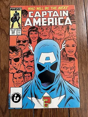 Buy Captain America #333 Comic Book 1st App John Walker As Cap. America • 14.24£