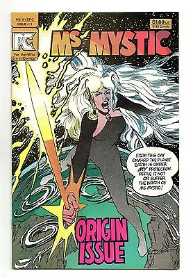 Buy Ms Mystic Vol 1 No 1 Oct 1982 (NM-) Pacific Comics, Bronze Age, Neal Adams Art • 3.99£