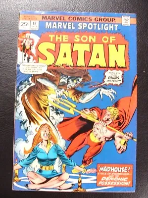 Buy Marvel Spotlight 18 Son Of Satan 1974 Madhouse • 7.19£