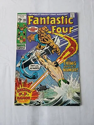 Buy Vintage Marvel Comic Book - Fantastic Four (#103) - Great Condition • 20.65£