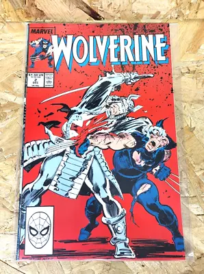 Buy Marvel Comics Wolverine Comic Book #2 (Dec. 1988) - NM • 9.99£