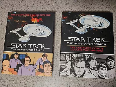 Buy IDW Star Trek The Newspaper Comics Complete Hardcover Set Lot Vol 1 2 1979-1983 • 138.36£
