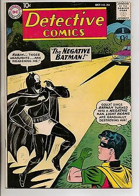 Buy DC Comics Batman In Detective #284 October 1960 VF • 100£