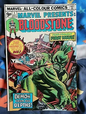 Buy MARVEL PRESENTS: BLOODSTONE #1 And 2. FIRST ULYSSES Bloodstone. Key Issue. VGC • 18£