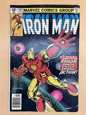 Buy Iron Man Marvel #142 IRON MAN 142 Space Comics Jan 1981 Avengers The Armor • 24.99£