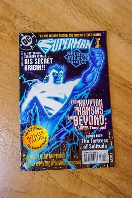Buy Dc Comics Superman Secret Files And Origins  #1 Jan 1998 First Issue • 4.99£