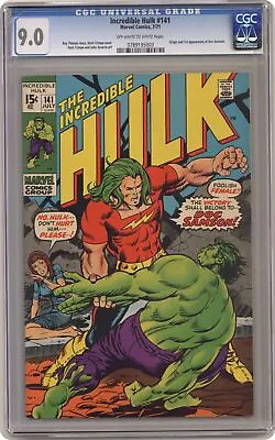Buy Incredible Hulk #141 CGC 9.0 1971 0789195003 • 502.67£