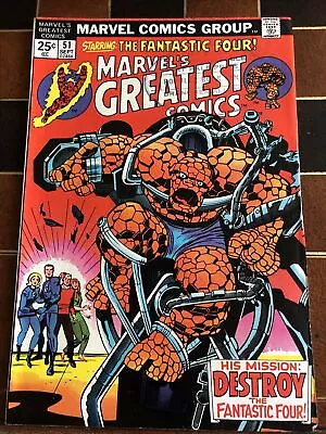 Buy Marvels Greatest Comics / Marvel Comics /1974 / Issue 51 • 9£