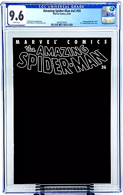 Buy Amazing Spider-Man #36 Vol. 2 CGC 9.6 White Pages Marvel Comics 2001 911 TRIBUTE • 78.87£